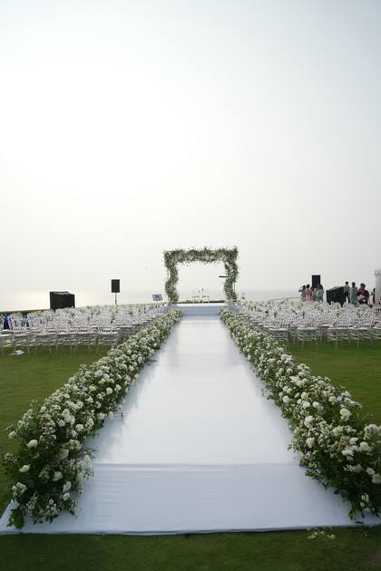 Aisle / Walkway and Mandap — Wedding decor — W GOA